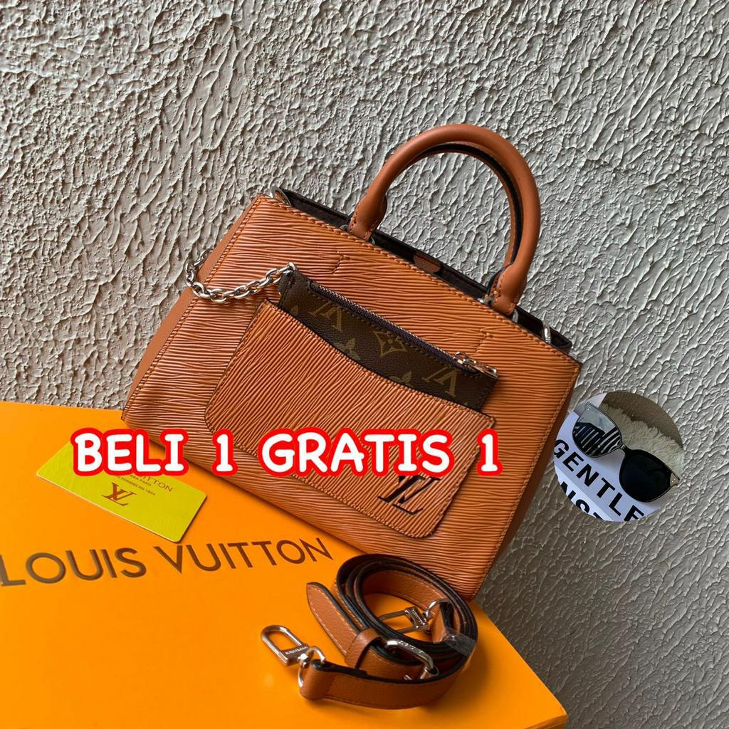 (KOTAK PISAH) LUXY LX2230 TAS SELEMPANG WANITA MARELLE TOTE EPI LEATHER FREE SERTIFIKAT + DUSTBAG + KUALITAS VIP PLATINUM 1:1