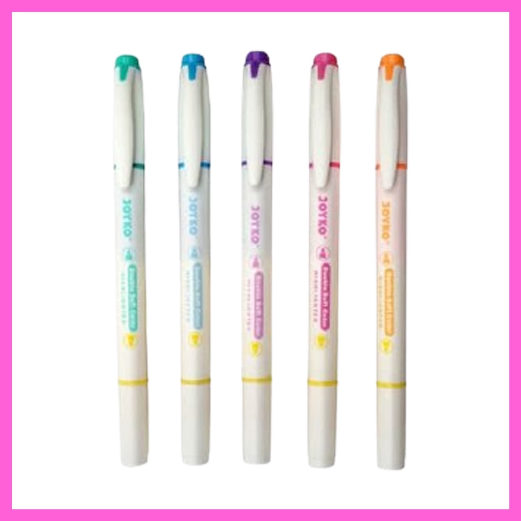 

STABILO JOYKO - HL 46 / Dual tip Highlighter 5 Warna