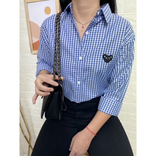 Kemeja Wanita / Kemeja Cewek / Kemeja cdg / Kemeja cdg wanita / kemeja wanita lengan panjang/