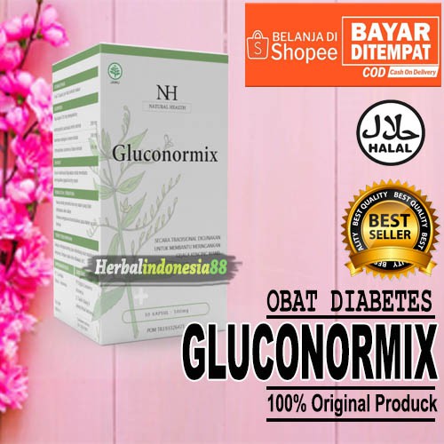Gluconormix Original Herbal - Gluconormix Asli Obat Diabetes Meringankan Gejala Kencing Manis