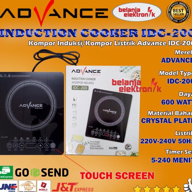 KOMPOR INDUKSI - KOMPOR LISTRIK ADVANCE IDC-200