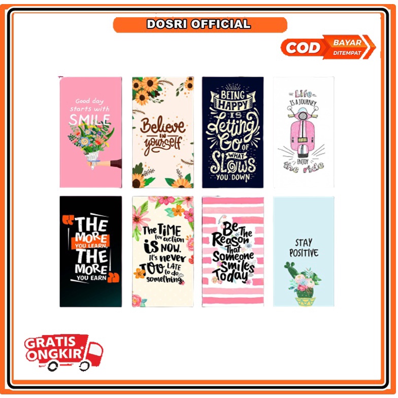 [GRATIS BUBBLE &amp; COD] Hiasan Dinding Quotes Motivasi Wall Decor Aesthetic Pajangan Poster Kayu Quote Dekorasi Kamar 10x20 CM