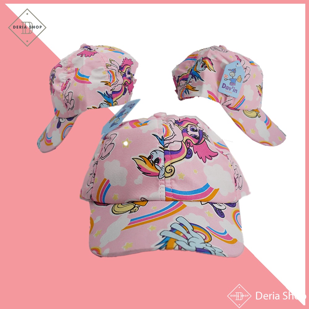 Topi Anak Laki Laki Perempuan Karakter MICKEY MOUSE 3 - 10 Tahun Sablon Sublim High Quality Unisex Karakter Cartoon Dinosaurus, My Little Pony, Spongebob,  Lucu,  Baseball, Pengait Velcrow, Original, Termurah,-2