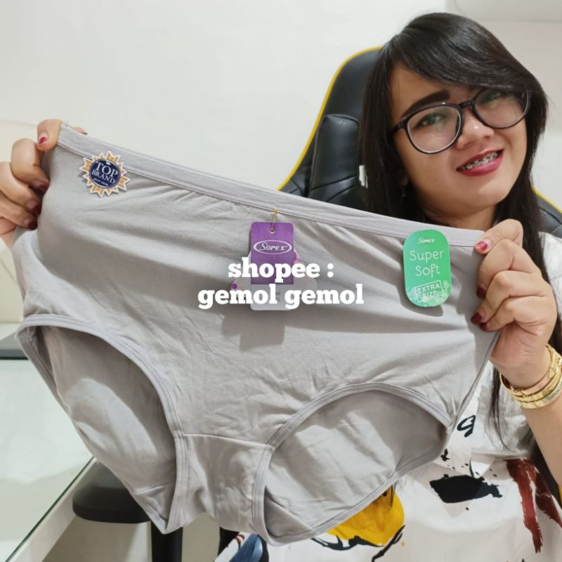 celana dalam panty cd cangcut daleman pakaian dalam wanita underwear sorex allsize jumbo