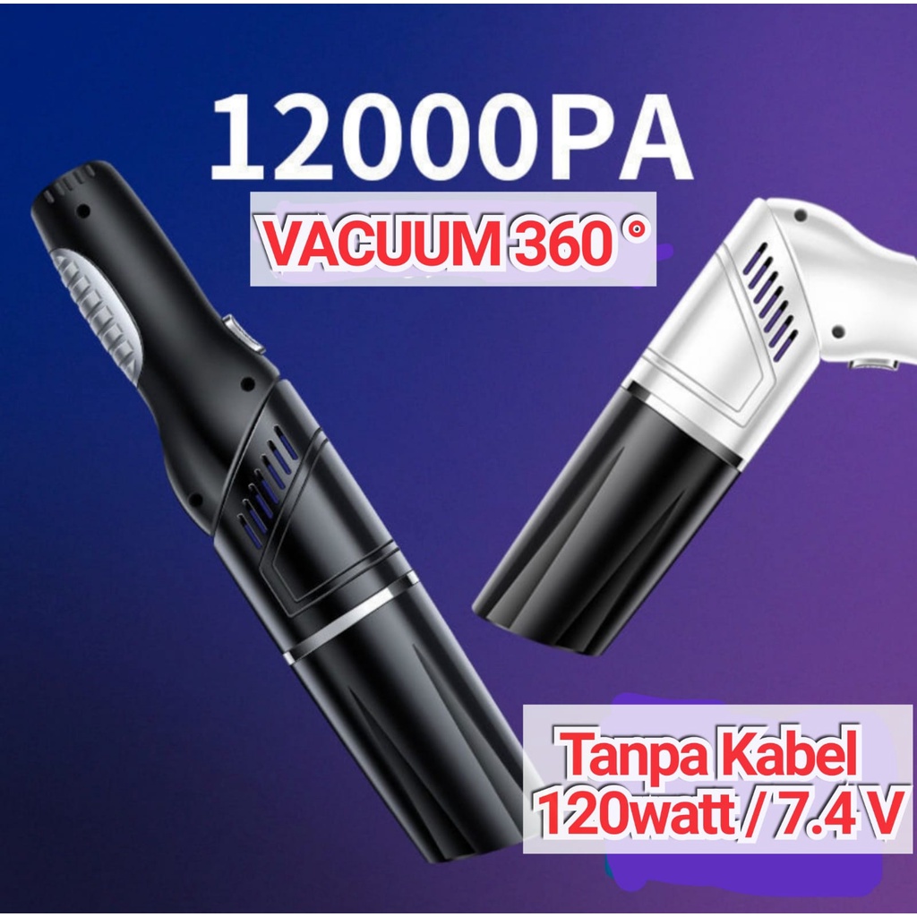 Vacuum Cleaner Portable Wireless, Vakum Vacum Mobil / Cas USB Vacum - penyedot debu