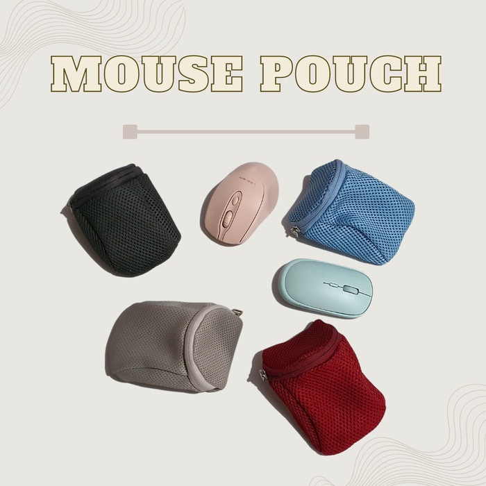 Universal Mouse Pouch  Case  Tempat Penyimpanan  Storage