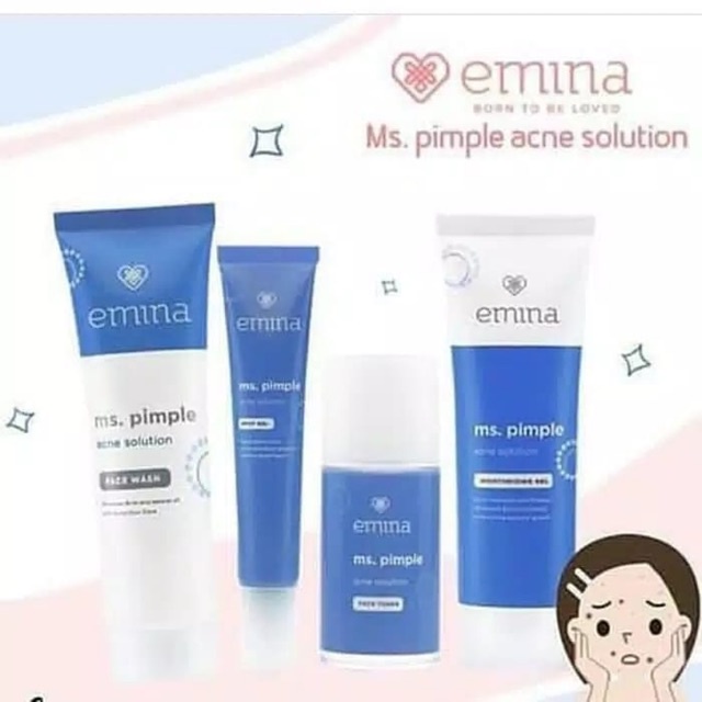 Emina Ms. Pimple Acne Solotion series