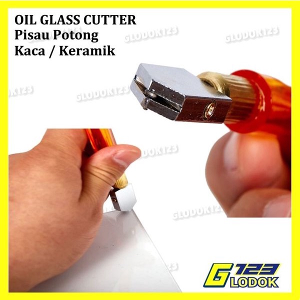 Alat Pemotong Potong Pisau Kaca Minyak Keramik Oil Glass Roll Cutter