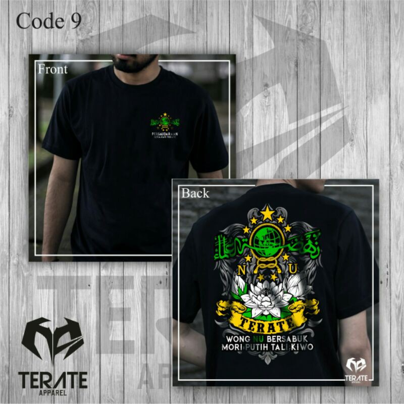 Kaos Distro PSHT NU Terbaru Kaos Terate NU Keren