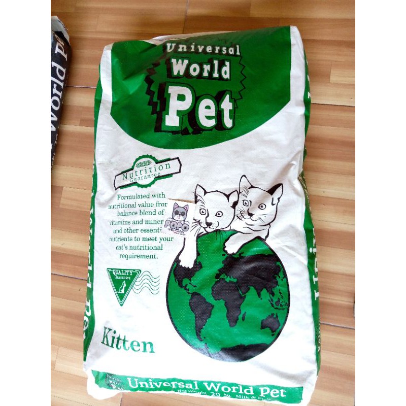 pakan makanan kucing universal kitten 20kg