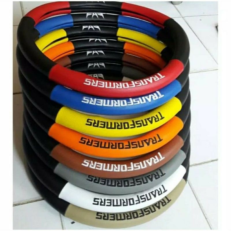 Cover Stir Transformer / Sarung Stir Mobil Transformer Steering Wheel