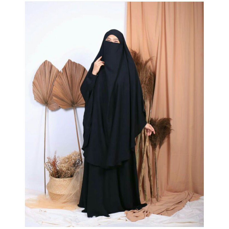 Gamis french khimar basic ym project (gamis only)