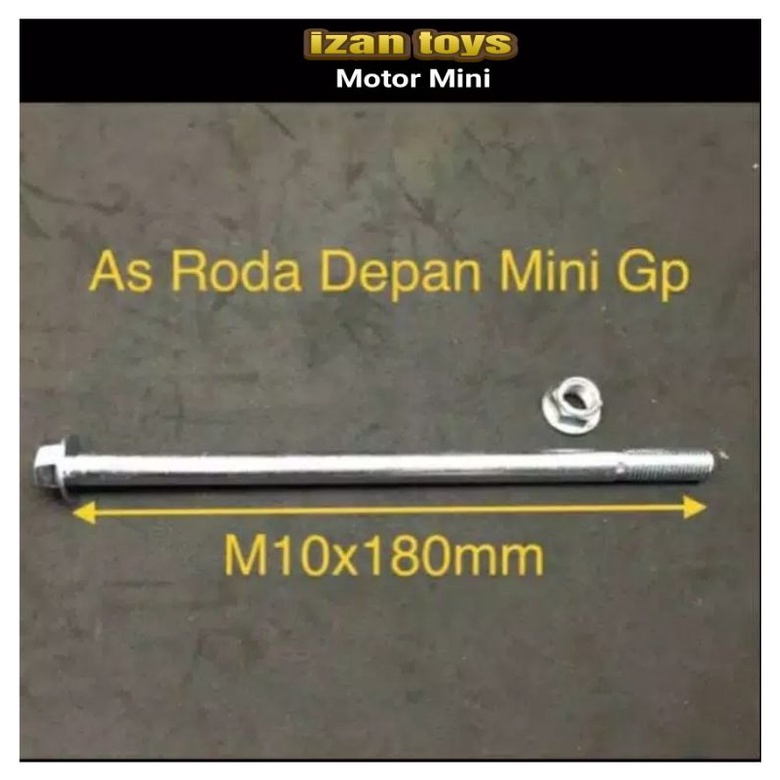 As roda depan Mini Gp/mesin potong rumput Ring 6,5