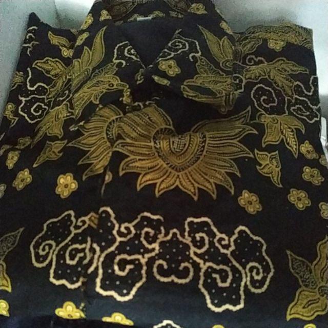 Kemeja Batik Prabu Bahan Katun Baturaden Reguler Fit A143