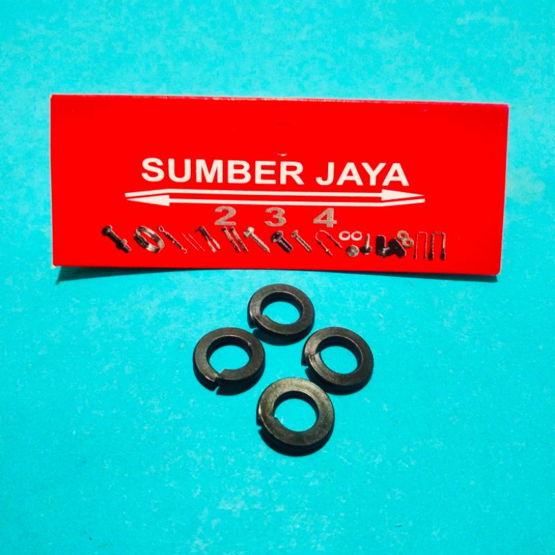 Ring per M1/4 isi 100 Hitam / pir / peer / pegas TERMURAH