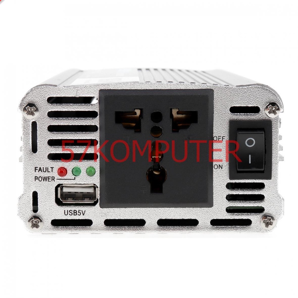 HANAYA Power Inverter charger cas aki suoer 500w 500 w watt 10a saa-500w/c DC to AC 12V to 220V