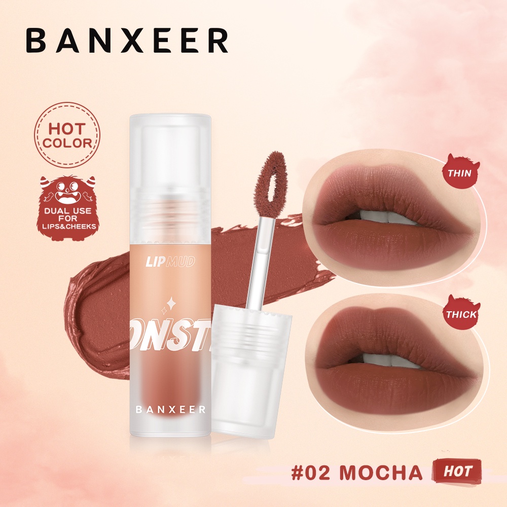 BANXEER Monster Creamy glutinous monster lip Mud