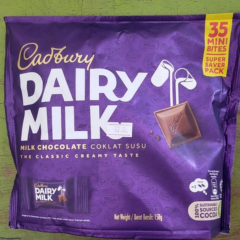 

CADBURY DAIRY MILK ( 35 Mini Bites)