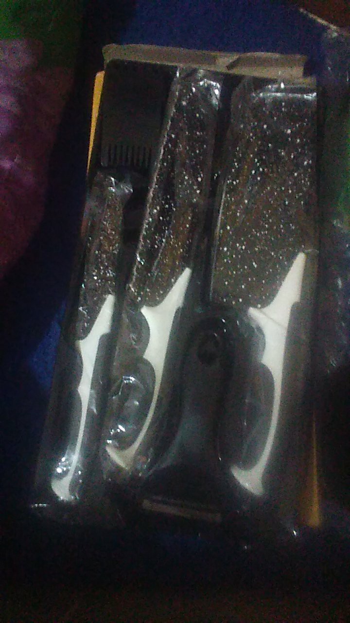 [sm88] Pisau Set 5 In 1 Keramik J13 / Pisau Set Keramik Dengan Kardus