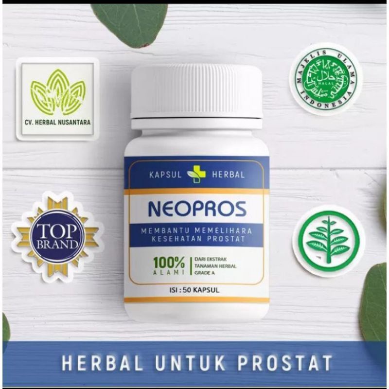 Neopros Tuntaskan Masalah Kanker Prostat & Neopros Obat Melancarkan Buang Air Kecil Herbal
