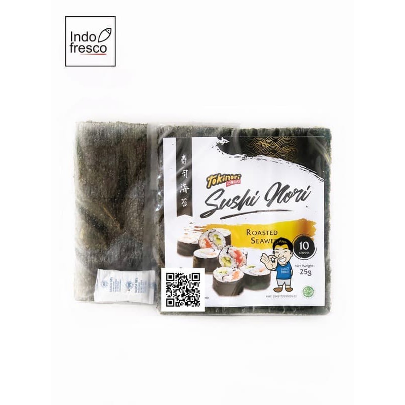 

Tokinori Yaki Sushi Nori Roasted Seaweed Rumput Laut 10pc ~ kp928