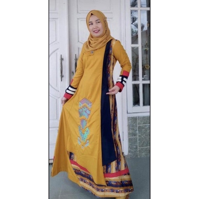 GAMIS TUNEECA  T-0117007R Tuneeca bestseller Dress Murstad,Edp Tuneeca Juwita Piliang