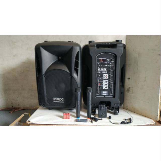 Speaker Portable PMX 12 with USB BLUETOOTH EXTRA BASS