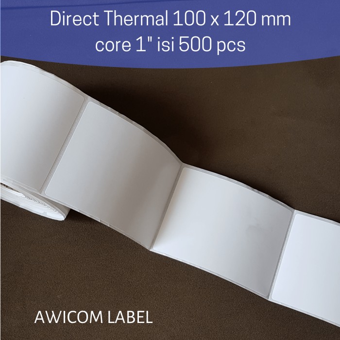 

TGR540S1 Label Barcode Direct Thermal 100X120 100 X 120 Mm Isi 500 Pcs E57Dtgfe