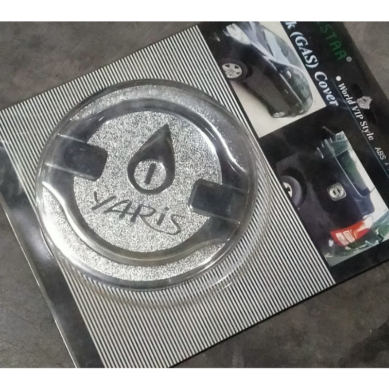 Tank Cover Yaris lama Chrome