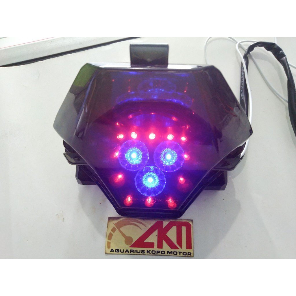 Lampu Stop Belakang Lampu Rem Stop Lamp LED Sen Sein Stoplamp Belakang R25 Mx King R3 MT25