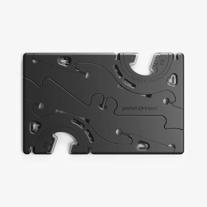 POCKET TRIPOD / KARTU TRIPOD HP - PIANO BLACK - HITAM