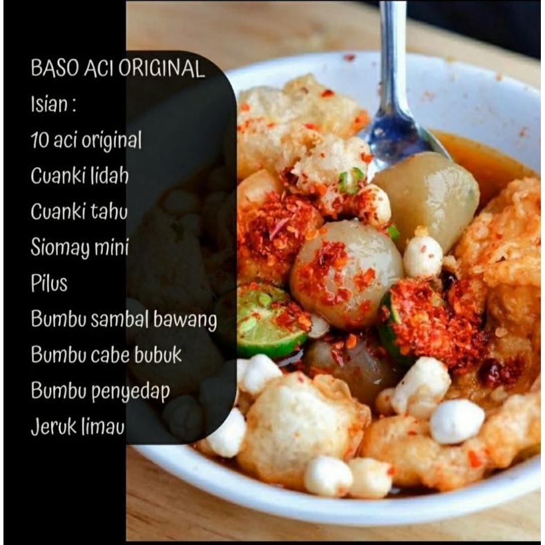 

Baso aci original