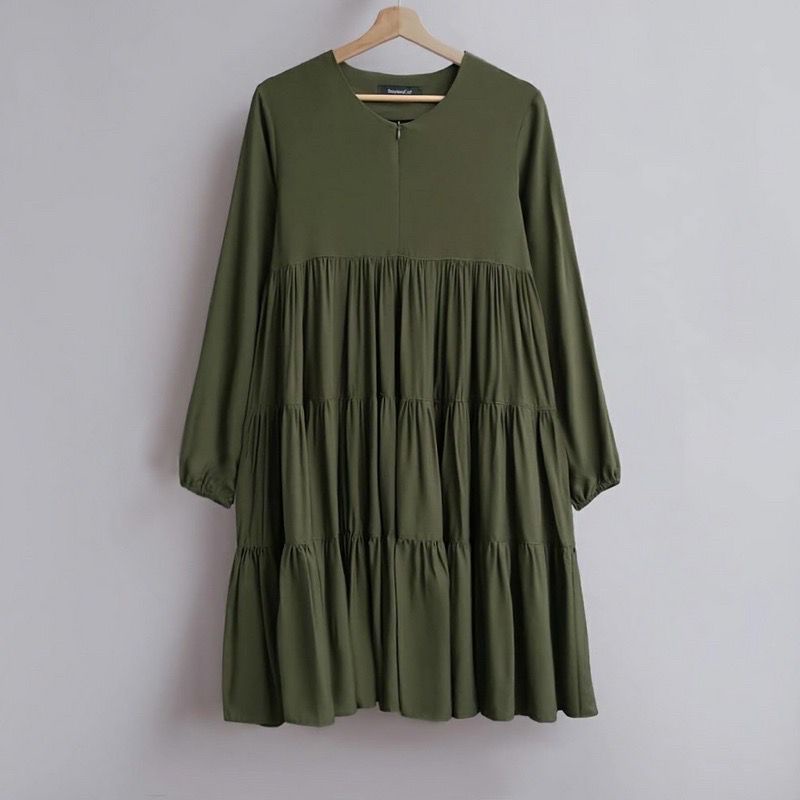 hanum tunik -  tunik rempel - tunik katun rayon - tunik wanita - pakaian wanita - bisa cod
