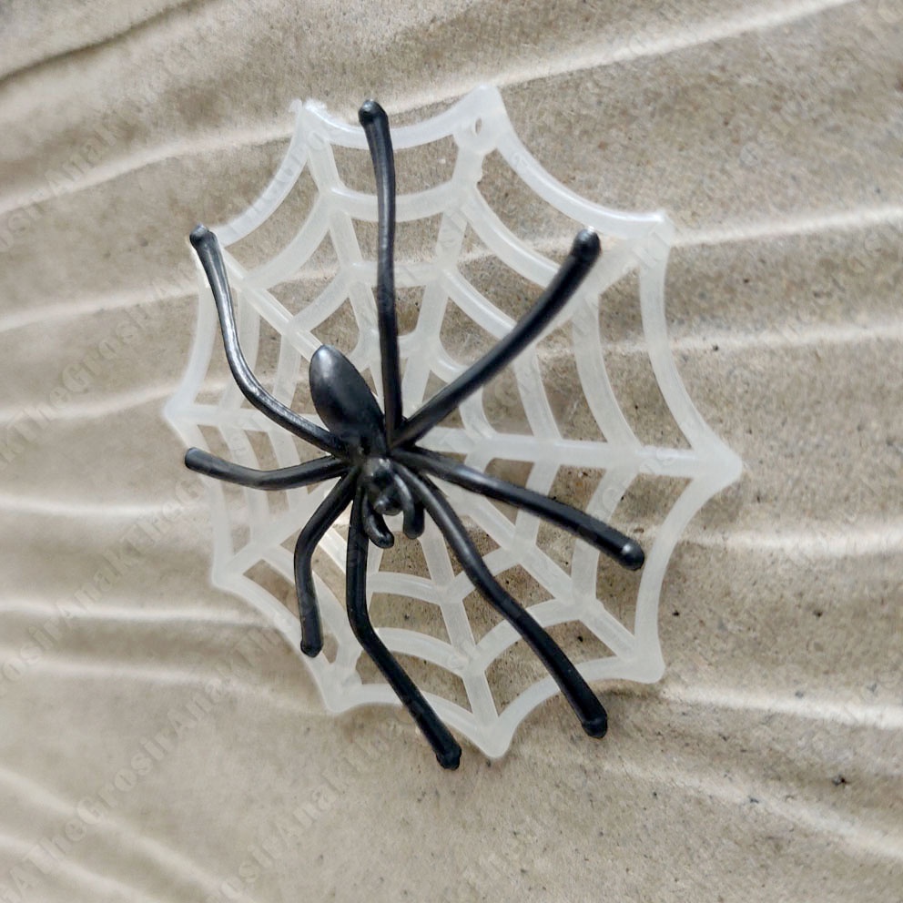 MURAH!!! Mainan PRANK Jaring Laba Mini Spider Web Serangga
