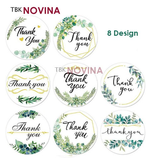 

[KODE 76] Stiker Thank You / Label Segel Thank You (10 pcs)