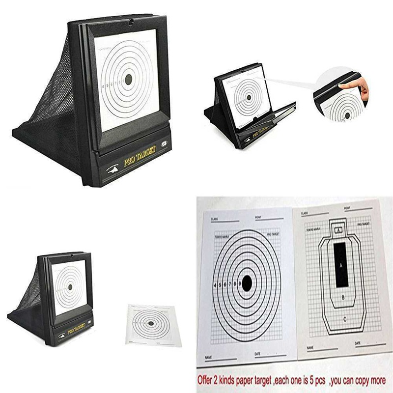 Target Tembak Bb &amp; Pellet Portable Reusable Dengan Jaring Perangkap Untuk Outdoor