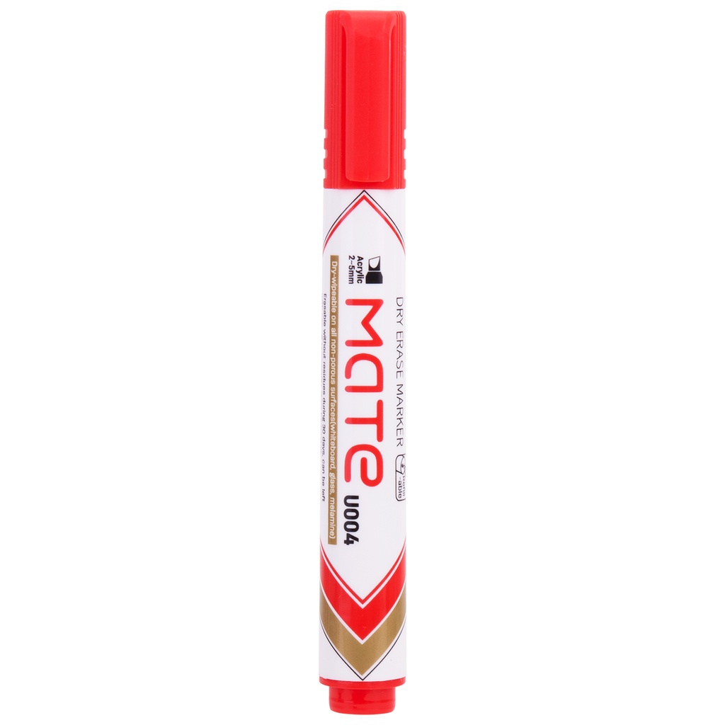 

Deli Dry Erase Marker / Spidol Papan Tulis Merah Tidak Beracun EU00440