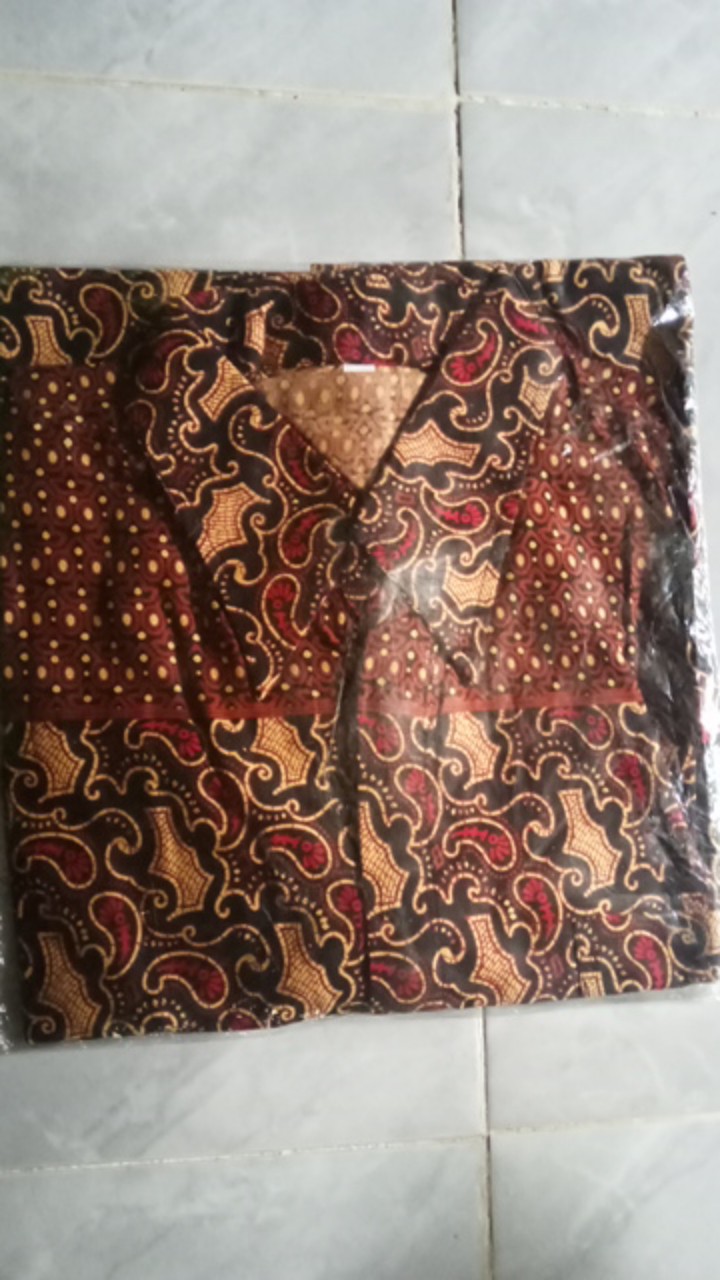 Baju Batik Wanita Modern Monalisa Genes M,l,xl Asli Pekalongan