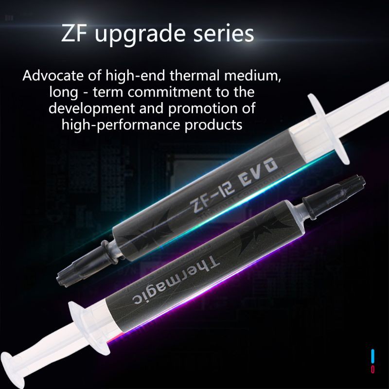 Cre Zf-Ex 14.6w / M K Pasta Thermal Konduktif Penghilang Panas Untuk Cpu Gpu Chipset Notebook