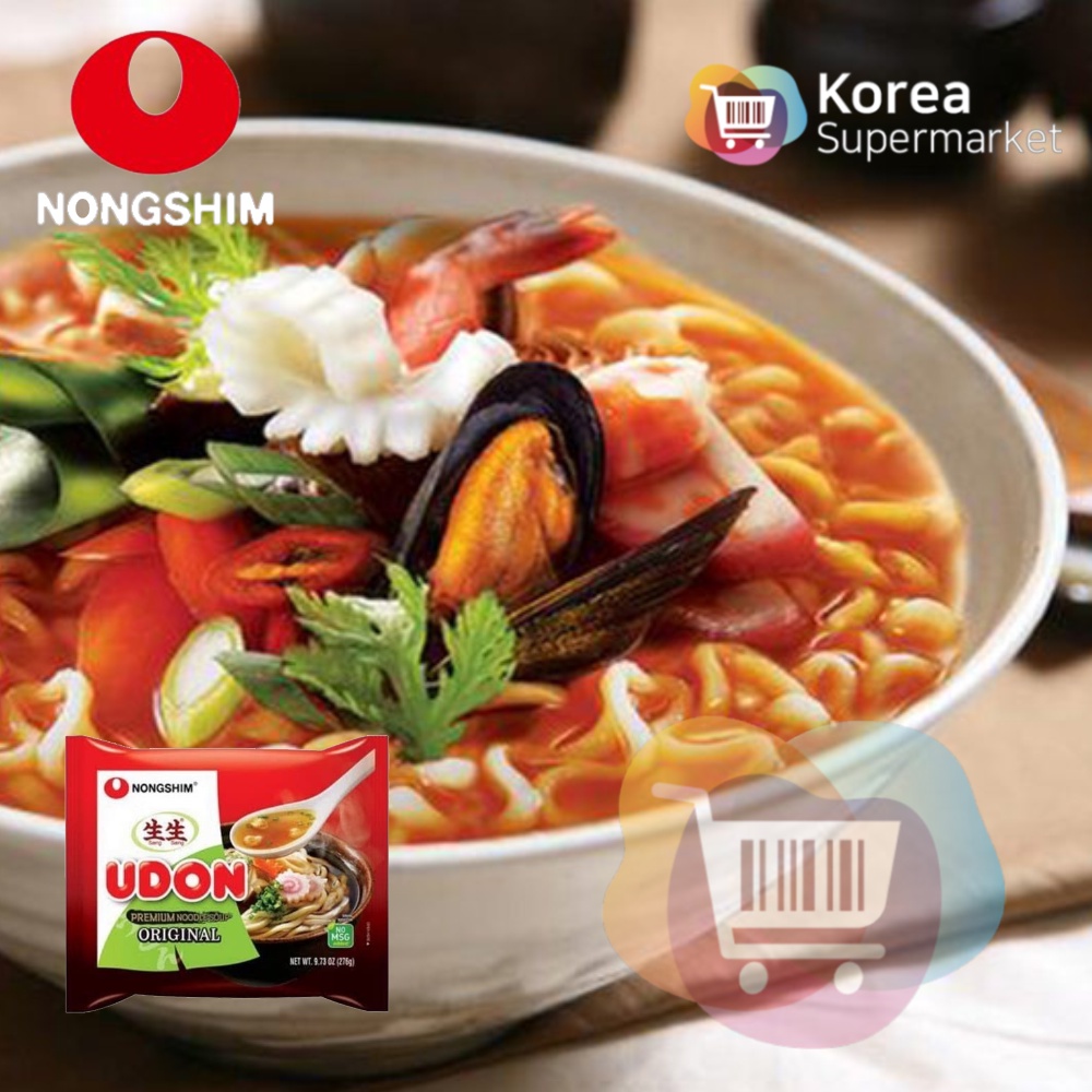 [PRODUK DISKON] Nongshim Udon Noodle Soup JAPANESE STYLE 276gr Made in Korea