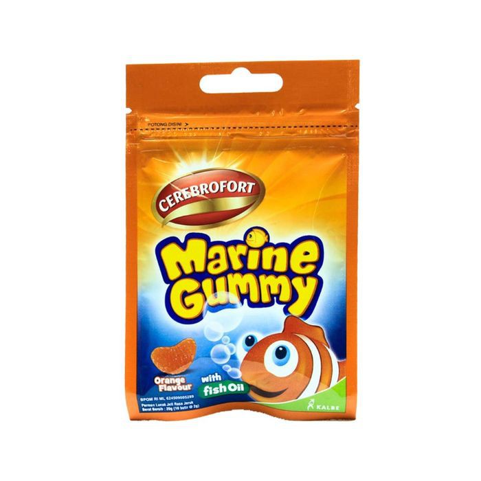 

Marine Gummy Cerebrofort 20g (Orange Flavour).