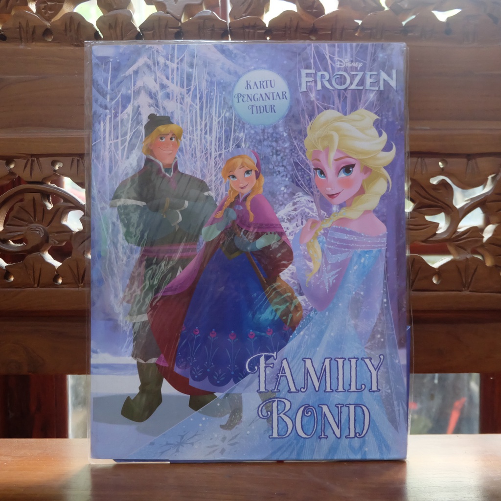 

FROZEN KARTU PENGANTAR TIDUR - Buku Cerita Anak Elsa Anna Family Bond Bahasa Indonesia Disney