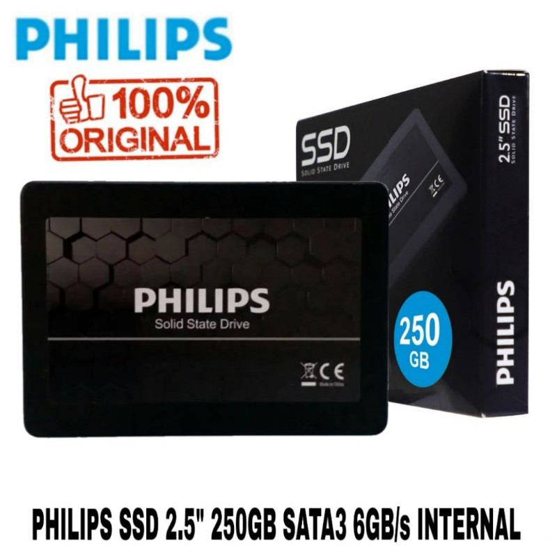 SSD 250GB PHILIPS 2.5&quot; INTERNAL SATA 6GB/s