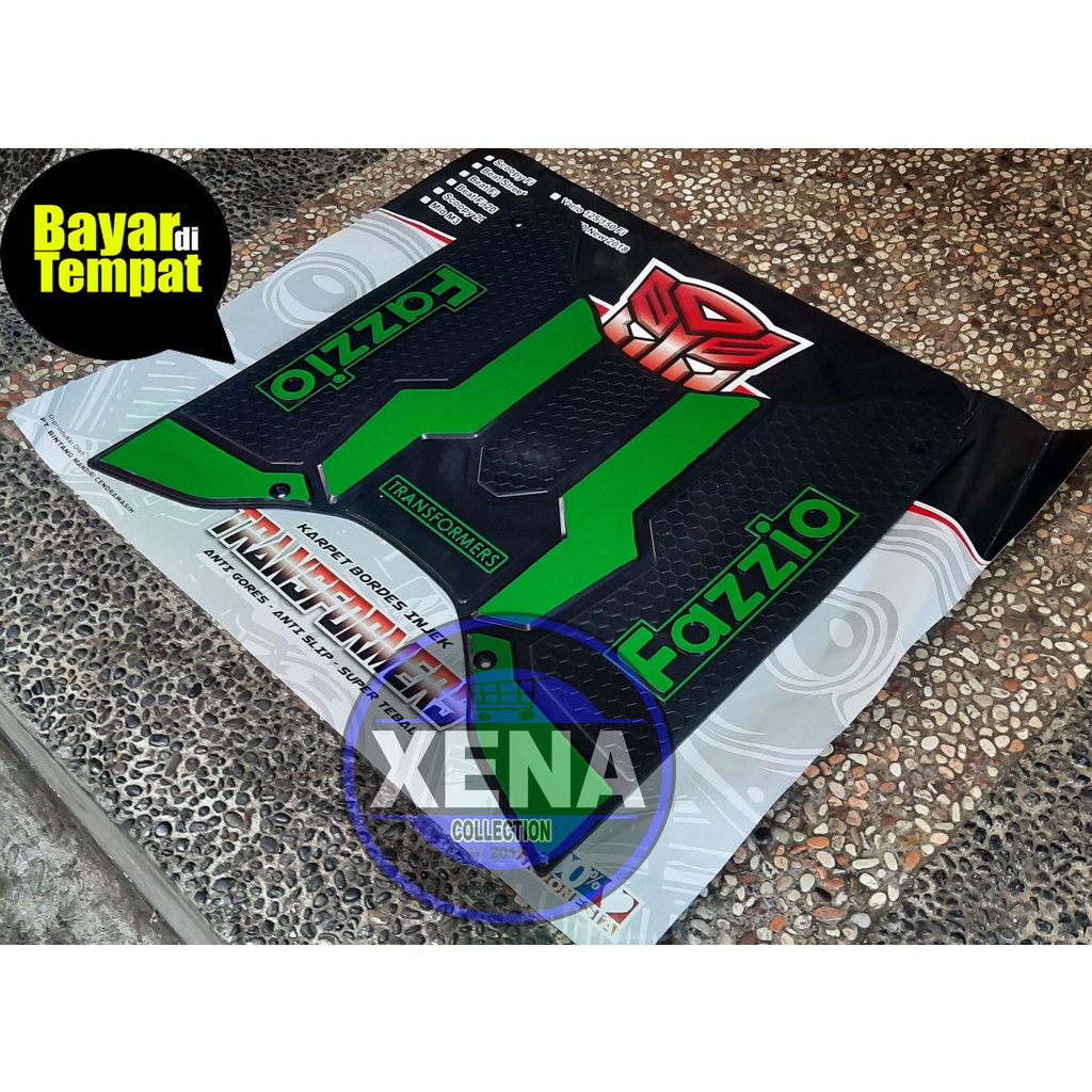 Karpet Motor Fazzio Terbaru / FAZZIO AKSES0RIS KARPET FAZZIO ALAS KAKI FAZZIO TERBARU / Karpet Fazzio 125 Keset Pijakan Kaki Yamaha Fazzio Bordes Bahan Karet Variasi