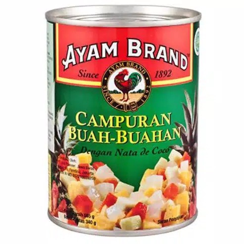 

Ayam brand campuran buah buahan