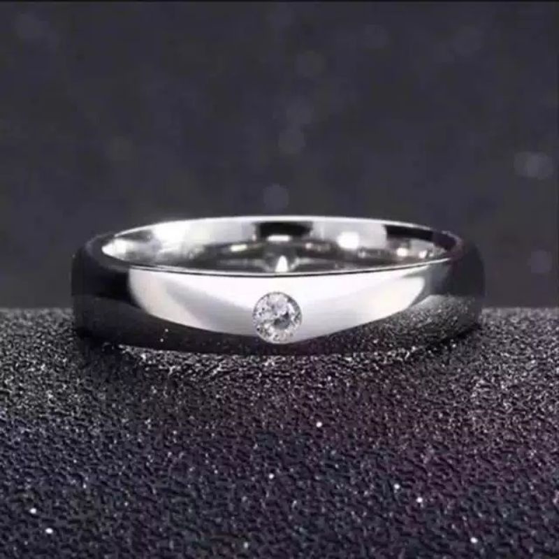 CINCIN TITANIUM cincin cauple cincin titanium anti karat