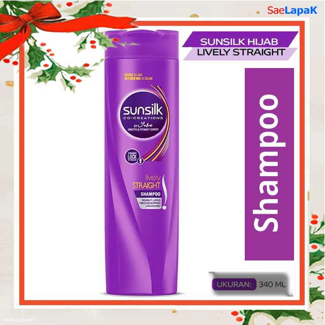 Sunsilk Shampoo Lively Straight 340ml