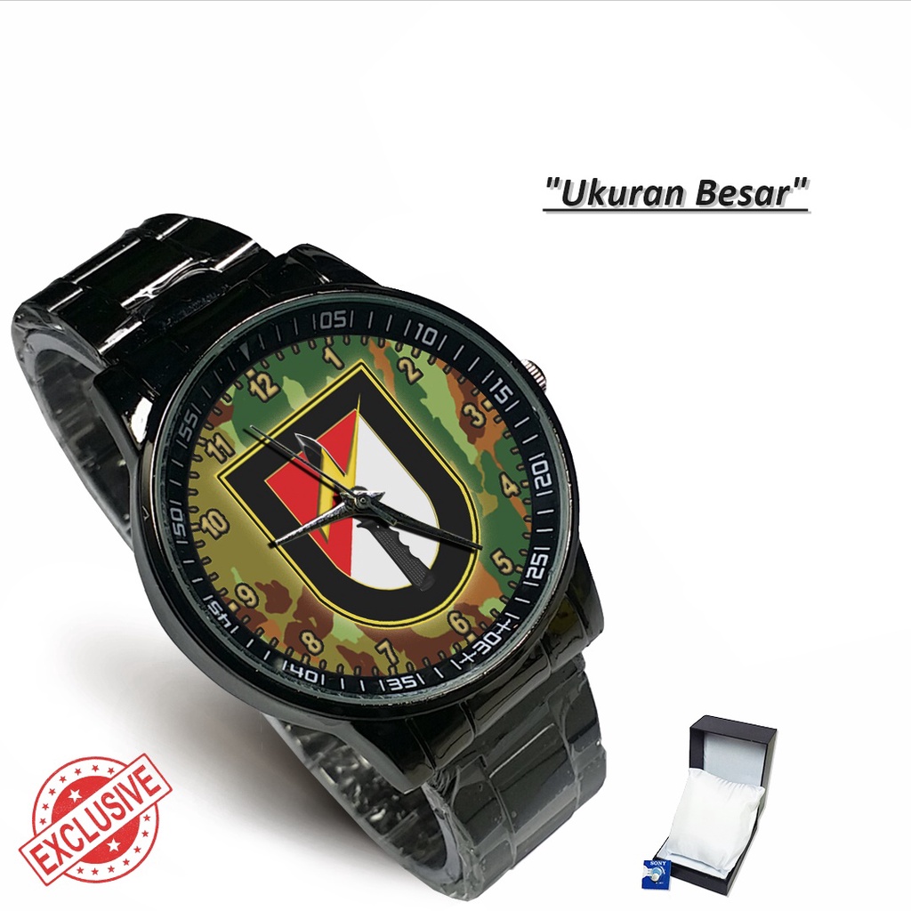 Jam Tangan Rantai Couple TNI AD RAIDER 04 (Special)