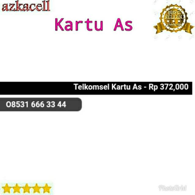 Nomor Cantik As seri triple 666 aabb 3344 rapi