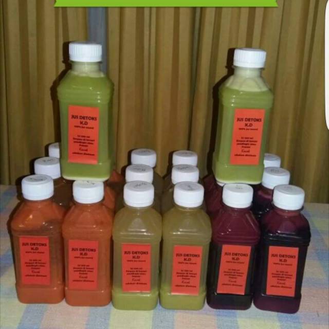 Jus Detoks Paket program detoks 3 hari